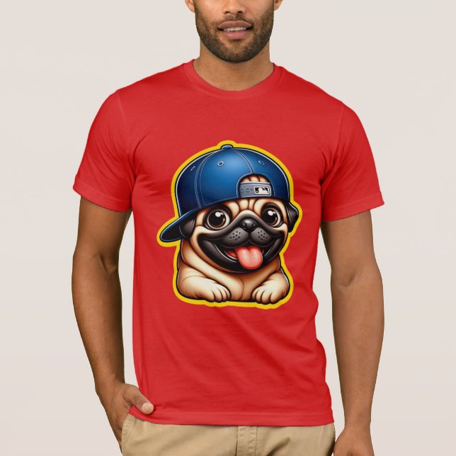 PUG 7 T SHIRT (Framsida)
