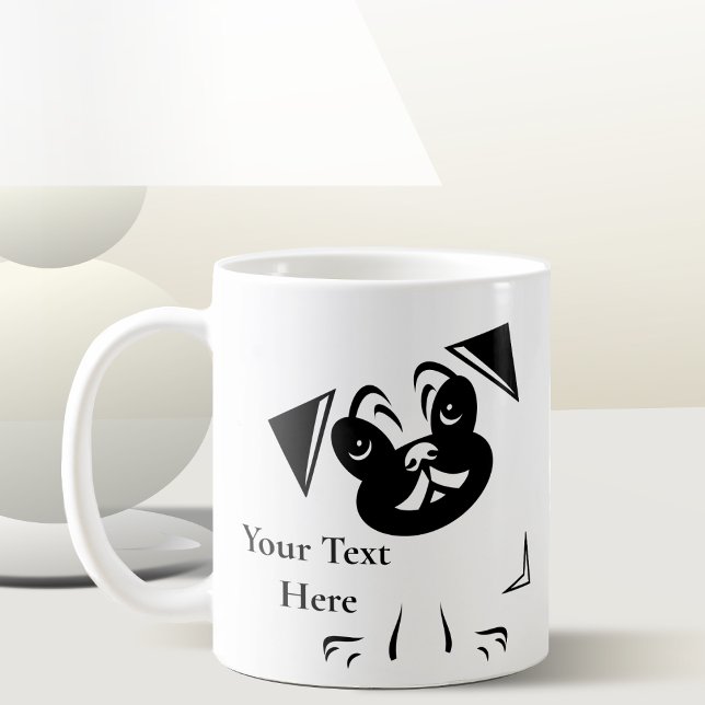 Pug Älskare Hund Kaffemugg (Skapare uppladdad)