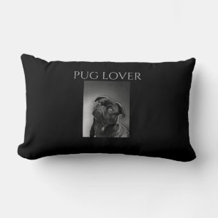 Pug älskare Lumbar-kudde. Lumbarkudde