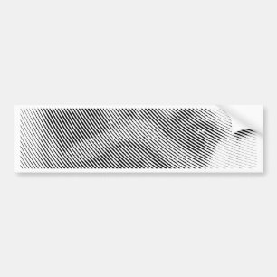 Pug Ansikte Bildekal