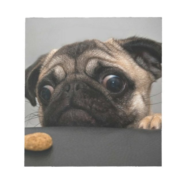 Pug Anteckningsblock (Framsida)