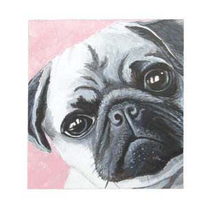 Pug Anteckningsblock