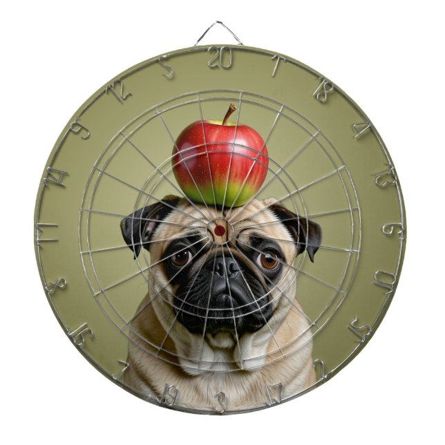 Pug Apple Darttavla (Framsidan)