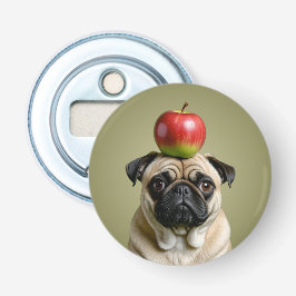 Pug Apple Flasköppnare