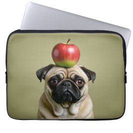 Pug Apple Laptop Fodral