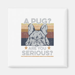 Pug är en seriös offert för en frenchie Owner Magnet