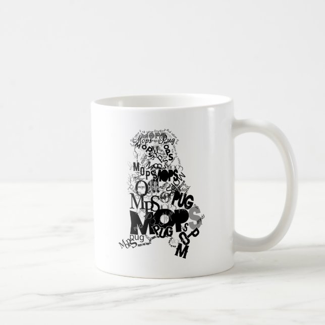 Pug av typer kaffemugg (Höger)