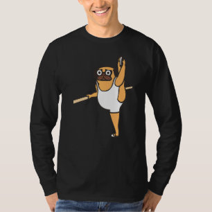 Pug Ballet Dancer T Shirt