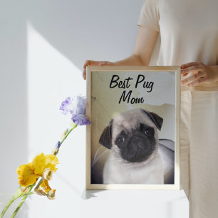 Pug Best Mamma Poster