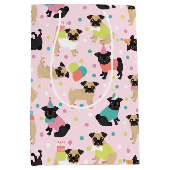 Pug Birthday Party Celebration (Framsidan)