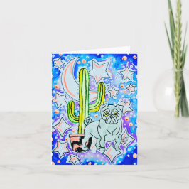 Pug & Cactus Kort