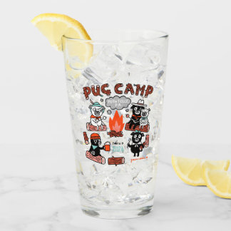 Pug Camp 2024 Glass Kopp