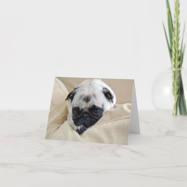 Pug Card Kort (Framsida)