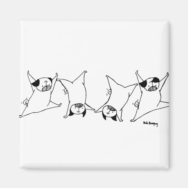 Pug Cartjul Magnet (Framsidan)