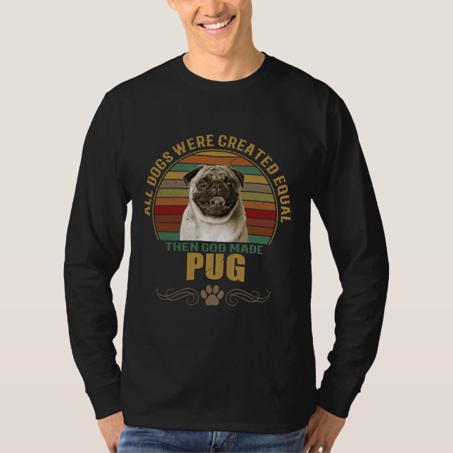 Pug Classic T-Shirt 153 (Framsida)