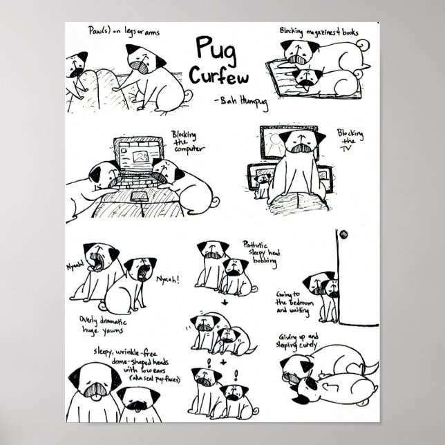 Pug Cursome Poster (Framsidan)