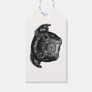 Pug Dot Fest Tagg Presentetikett