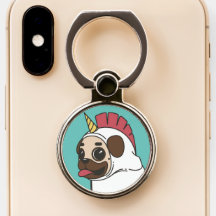 Pug Enhörning Hund Ritning