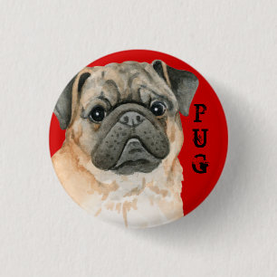 Pug Färg Block Knapp