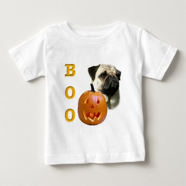 Pug (fawn) Boo Tröja (Framsida)