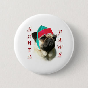 Pug (fawn) Santa Tassar Knapp