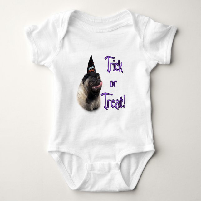 Pug (fawn) Trick T-shirt (Framsida)