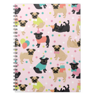 Pug-fest Notebook Anteckningsbok