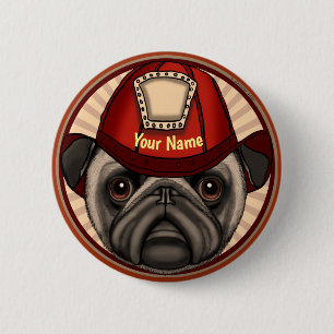 Pug Firefighter-stift Knapp