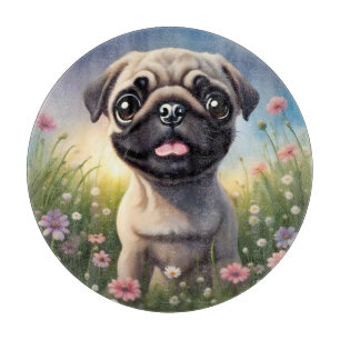 Pug Flowers