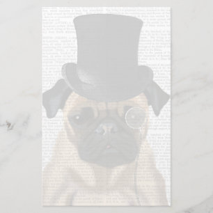 Pug, Formellt hound och Hat Brevpapper