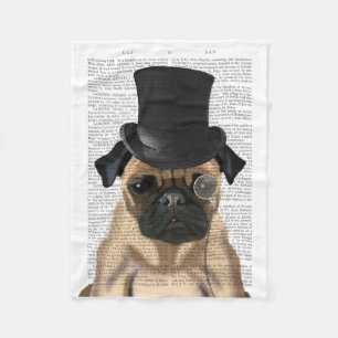 Pug, Formellt hound och Hat Fleecefilt