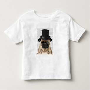 Pug, Formellt hound och Hat T Shirt