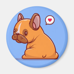 Pug/Fransk Bulldog Magnet