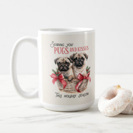 Pug Funny jul Hund Coffee Mugg