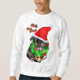 Pug Funny julklapp Långärmad Tröja
