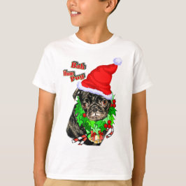 Pug Funny julklapp T-shirt