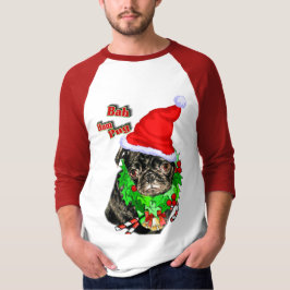 Pug Funny julklapp T-shirt