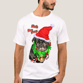 Pug Funny julklapp Tee Shirt