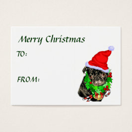 Pug Funny julklapp Visitkort