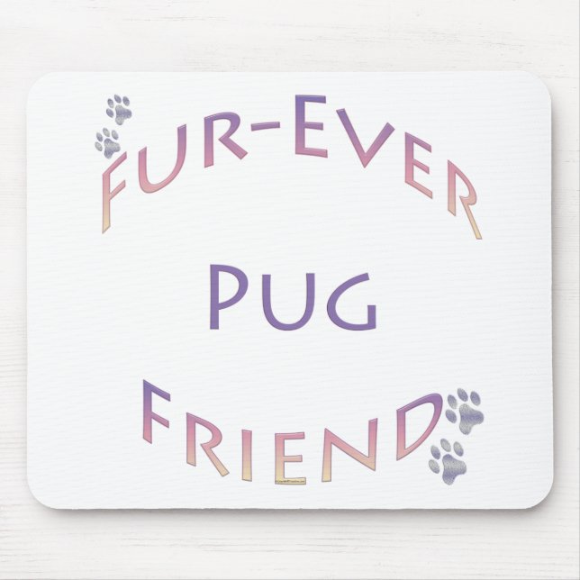 Pug Furever Friend Musmatta (Framsidan)