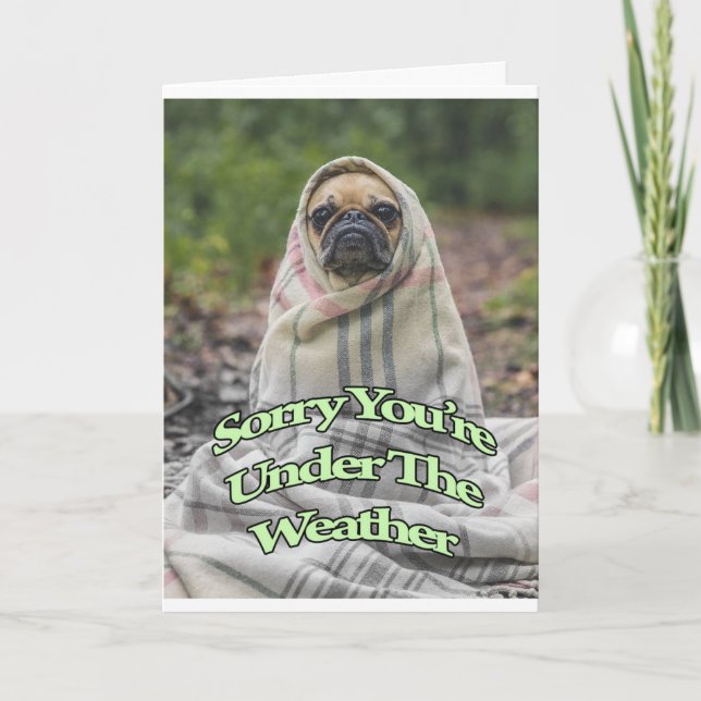Pug Get-källkort Kort (Framsida)