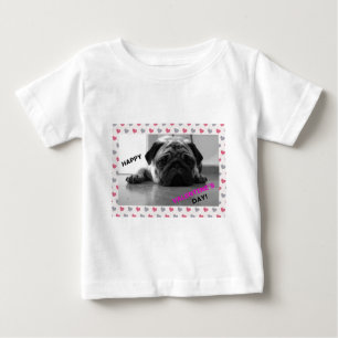 Pug Glad Alla hjärtans dag T Shirt