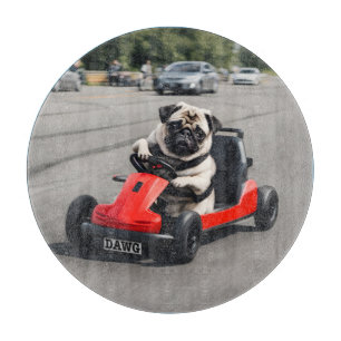 Pug go-kart-tävla