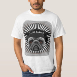 Pug Grad tshirt T Shirt