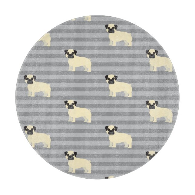 Pug Gray Lined (Framsidan)