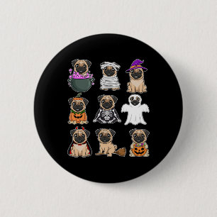Pug Halloween Costume Spooky Ghost Pumpkin Pug Hal Knapp