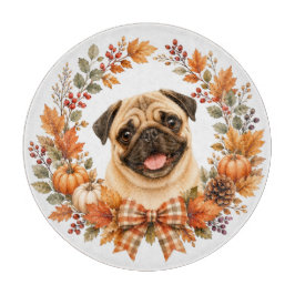 Pug höstkrans