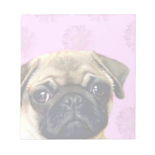 Pug-hund Anteckningsblock