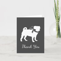 Pug Hund Baby Shower Grått Puppy Kön Neutral