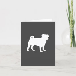 Pug Hund Baby Shower Theme Puppy Gender Neutral Tack Kort